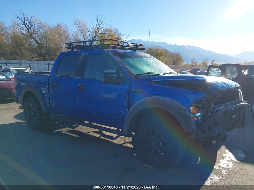 2013 Ford F-150 Supercrew VIN: 1FTFW1ET9DFC66069 Lot: 38116048