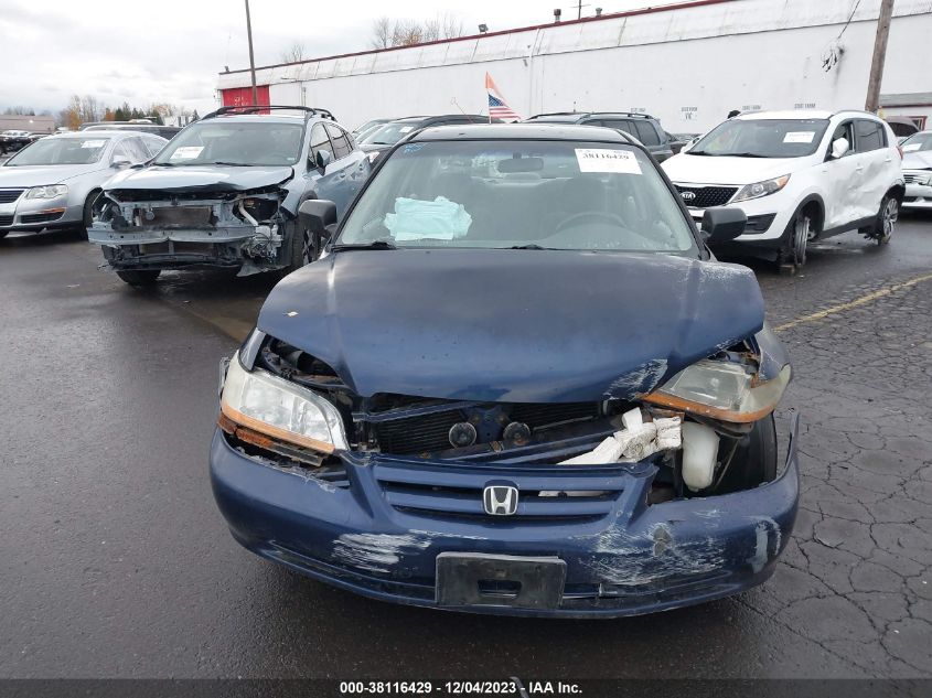 2002 Honda Accord Sdn Vp VIN: 1HGCF86652A013735 Lot: 38116429