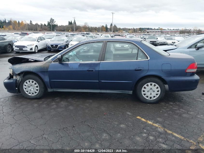 2002 Honda Accord Sdn Vp VIN: 1HGCF86652A013735 Lot: 38116429