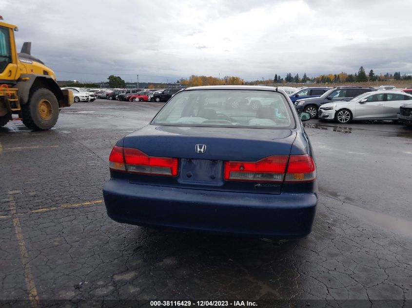 2002 Honda Accord Sdn Vp VIN: 1HGCF86652A013735 Lot: 38116429