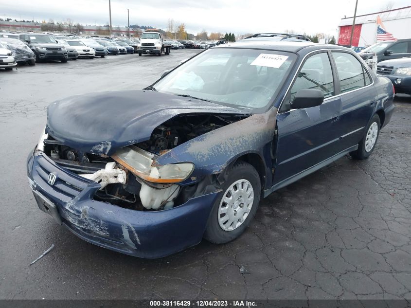 2002 Honda Accord Sdn Vp VIN: 1HGCF86652A013735 Lot: 38116429