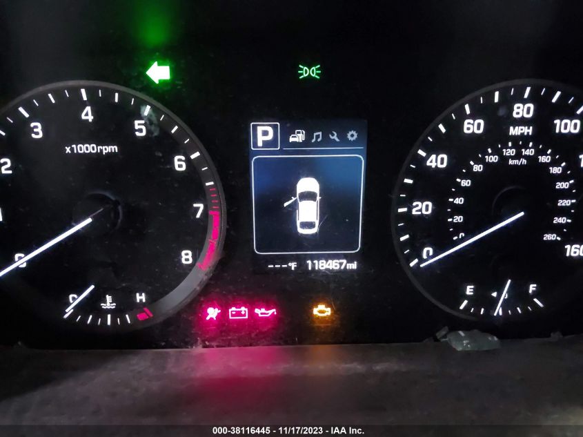 2015 Hyundai Sonata Se VIN: 5NPE24AFXFH175037 Lot: 38116445