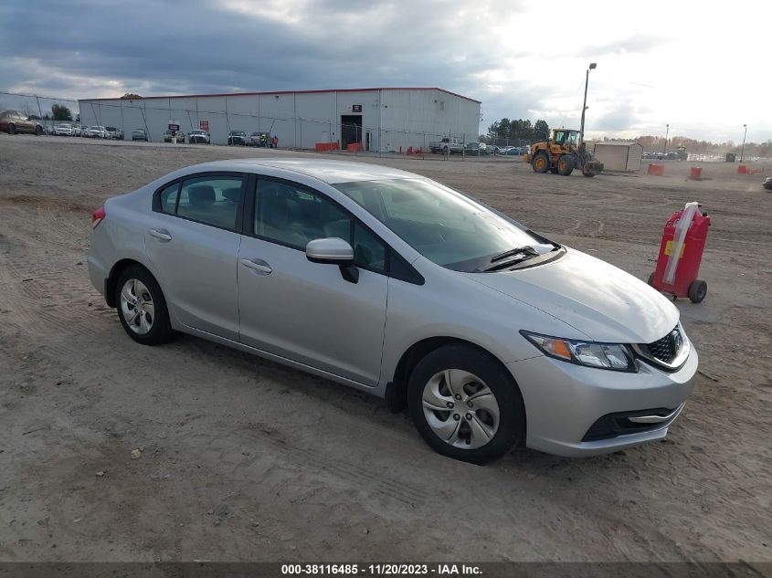 2015 Honda Civic Lx VIN: 19XFB2F5XFE117068 Lot: 38116485