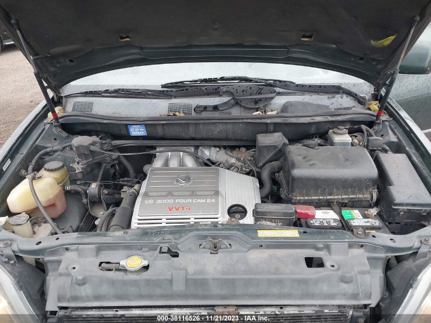 2000 Lexus Rx 300 VIN: JT6GF10U4Y0069721 Lot: 38116526