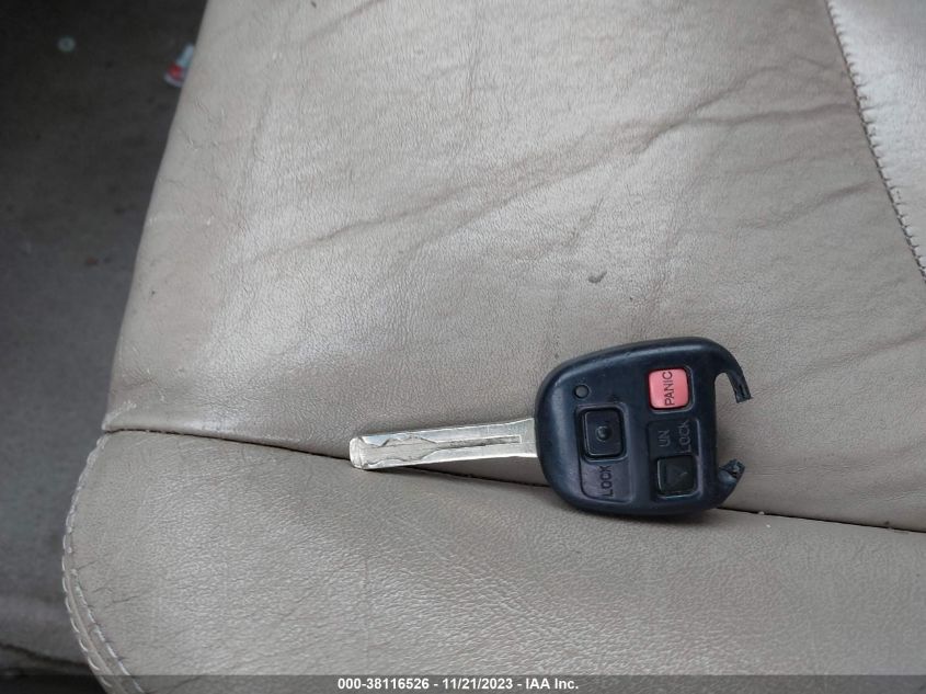 2000 Lexus Rx 300 VIN: JT6GF10U4Y0069721 Lot: 38116526