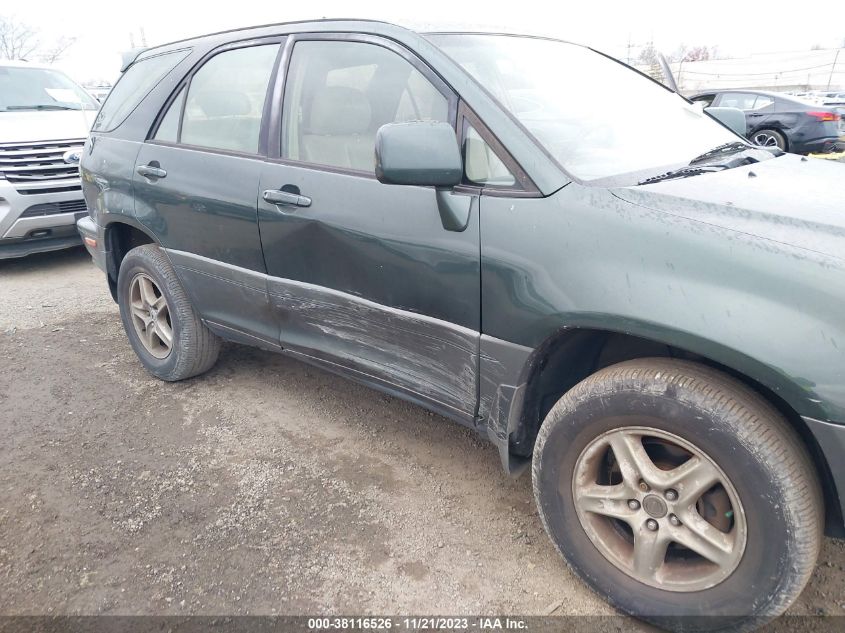 2000 Lexus Rx 300 VIN: JT6GF10U4Y0069721 Lot: 38116526