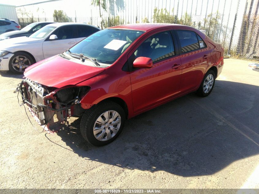 2008 Toyota Yaris VIN: JTDBT923981228614 Lot: 38116829