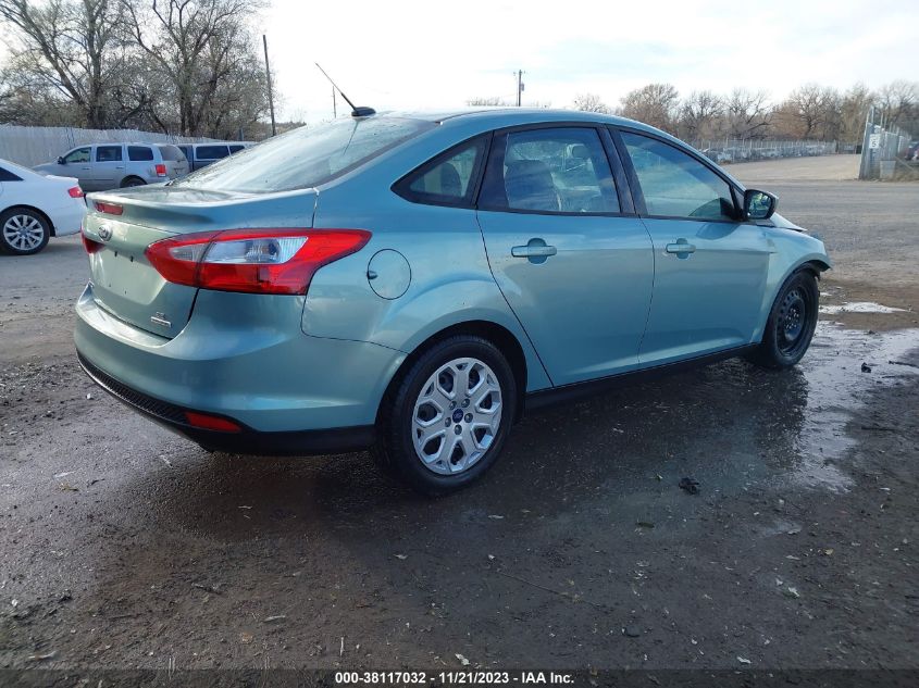 2012 Ford Focus Se VIN: 1FAHP3F27CL470284 Lot: 38117032