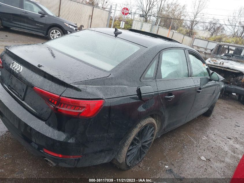 WAUGNAF42HN019287 2017 Audi A4 2.0T Premium