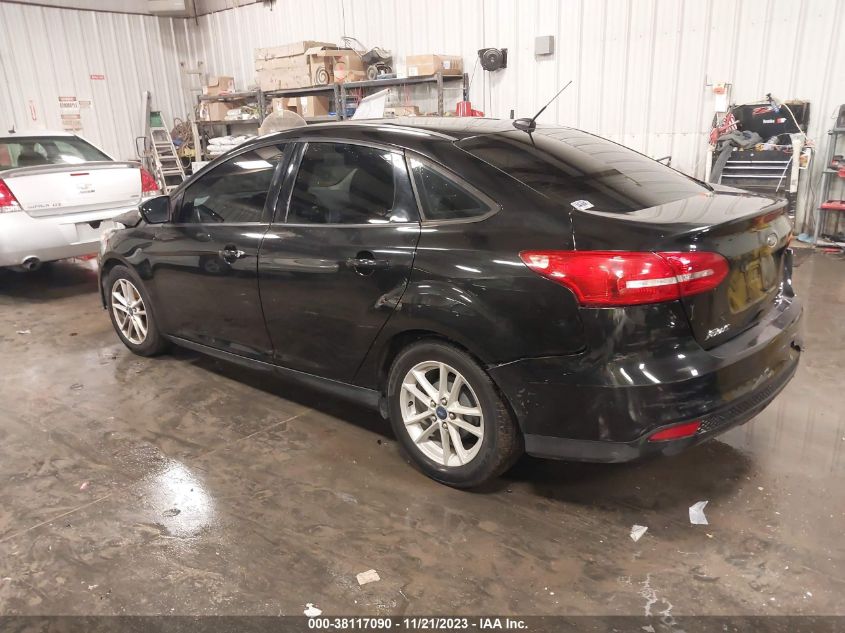 2015 Ford Focus Se VIN: 1FADP3F26FL220828 Lot: 38117090