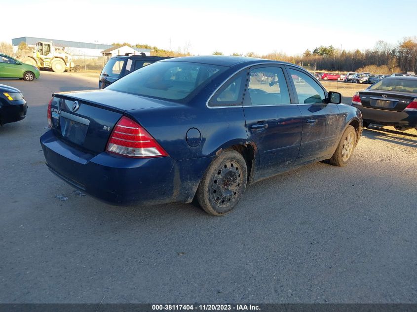 2006 Mercury Montego Luxury VIN: 1MEHM41176G604701 Lot: 38117404