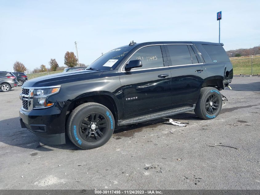 2020 Chevrolet Tahoe 4Wd Lt VIN: 1GNSKBKC6LR124223 Lot: 38117495