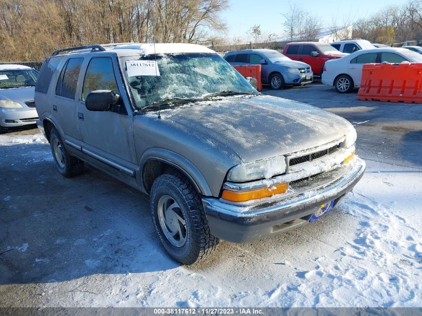 2001 Chevrolet Blazer Lt VIN: 1GNDT13W21K239979 Lot: 38117612