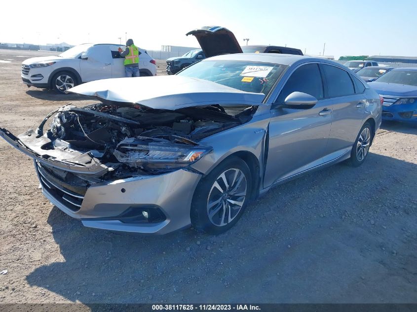 1HGCV3F5XMA011009 2021 Honda Accord Hybrid Ex-L