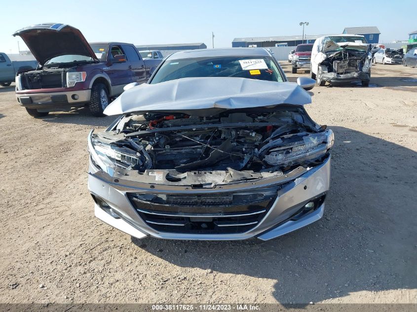 1HGCV3F5XMA011009 2021 Honda Accord Hybrid Ex-L