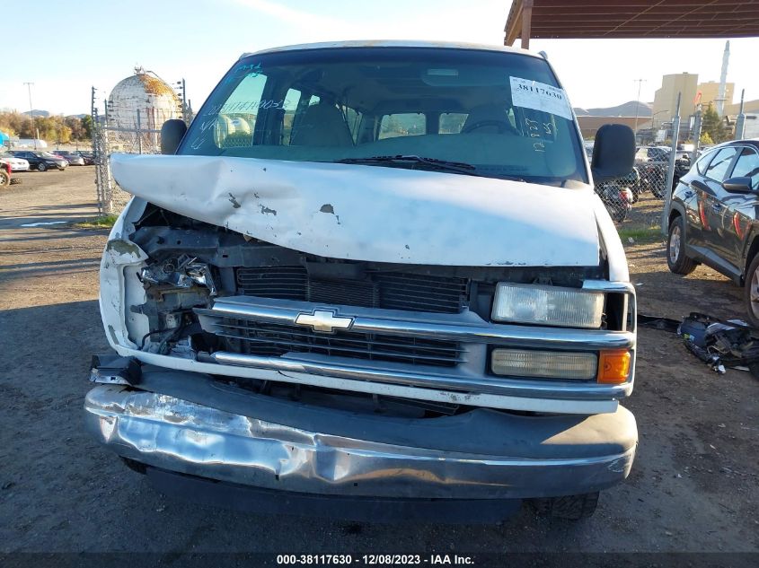 2001 Chevrolet Express Van VIN: 1GAHG39R311106349 Lot: 38117630