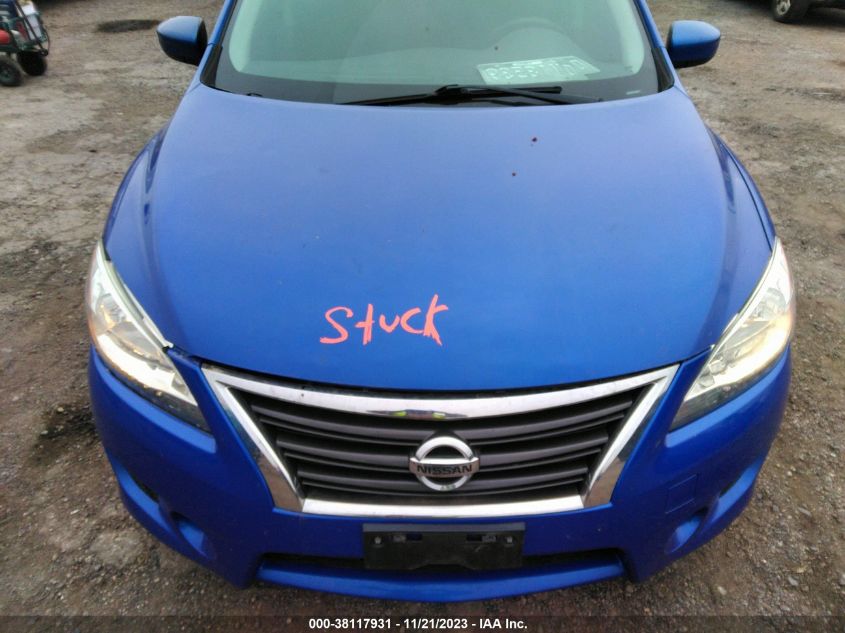 2013 Nissan Sentra Sr VIN: 3N1AB7APXDL768261 Lot: 38117931