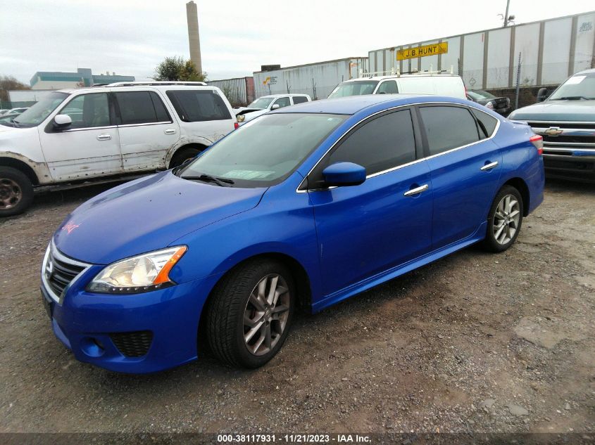 2013 Nissan Sentra Sr VIN: 3N1AB7APXDL768261 Lot: 38117931