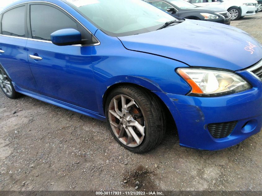 2013 Nissan Sentra Sr VIN: 3N1AB7APXDL768261 Lot: 38117931