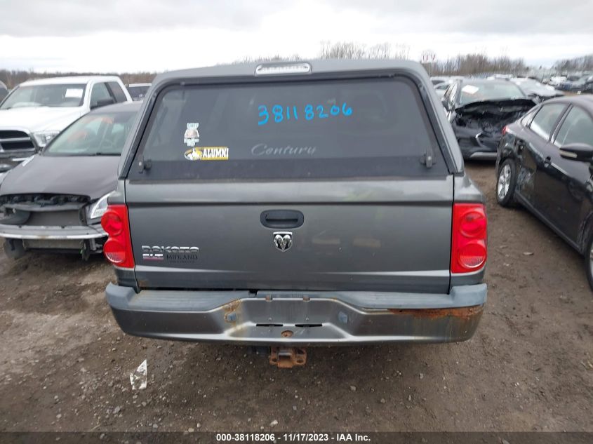 2007 Dodge Dakota Slt VIN: 1D7HW48K57S141598 Lot: 38118206