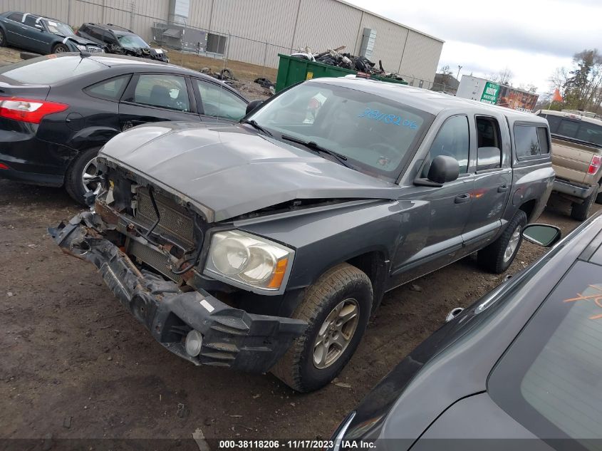 2007 Dodge Dakota Slt VIN: 1D7HW48K57S141598 Lot: 38118206