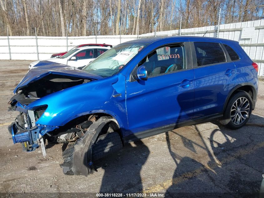 2016 Mitsubishi Outlander Sport 2.4 Es VIN: JA4AR3AW8GZ036405 Lot: 38118228