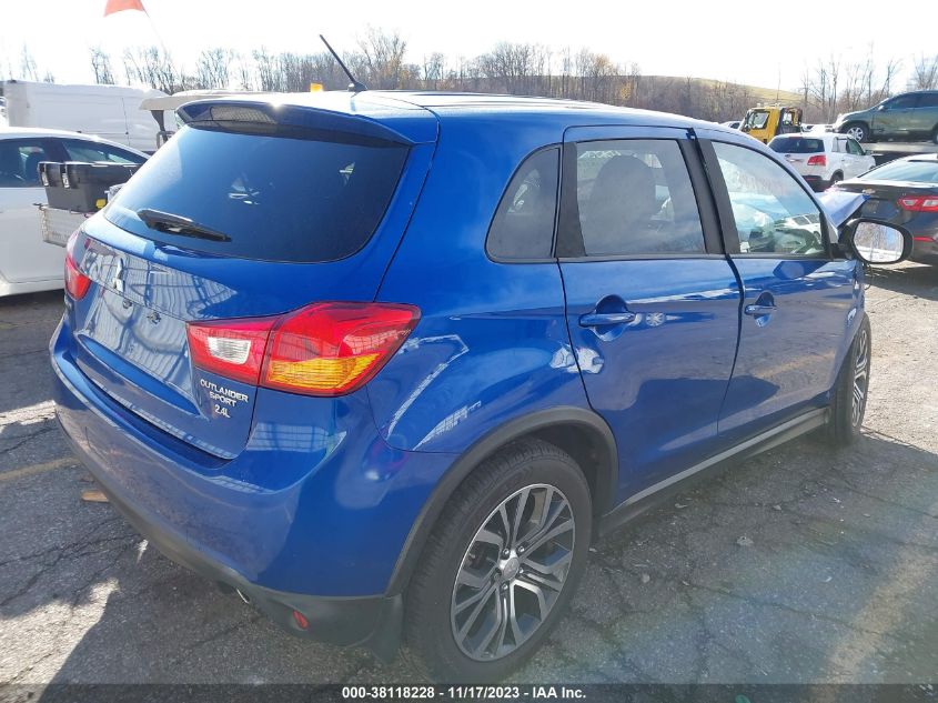 2016 Mitsubishi Outlander Sport 2.4 Es VIN: JA4AR3AW8GZ036405 Lot: 38118228