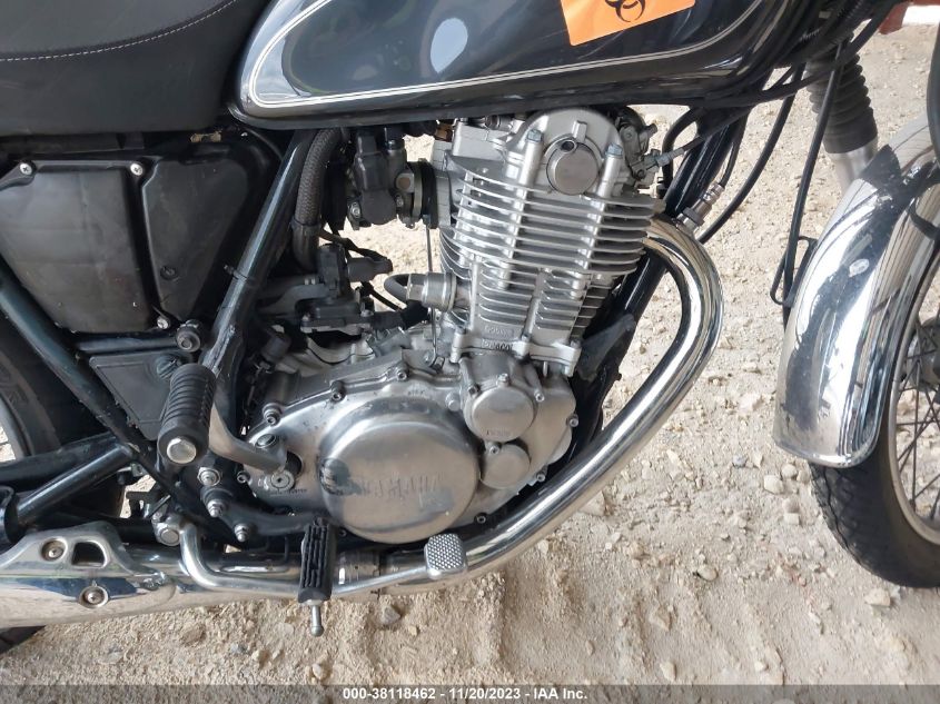 2015 Yamaha Sr400 VIN: JYARH04E4FA000376 Lot: 38118462