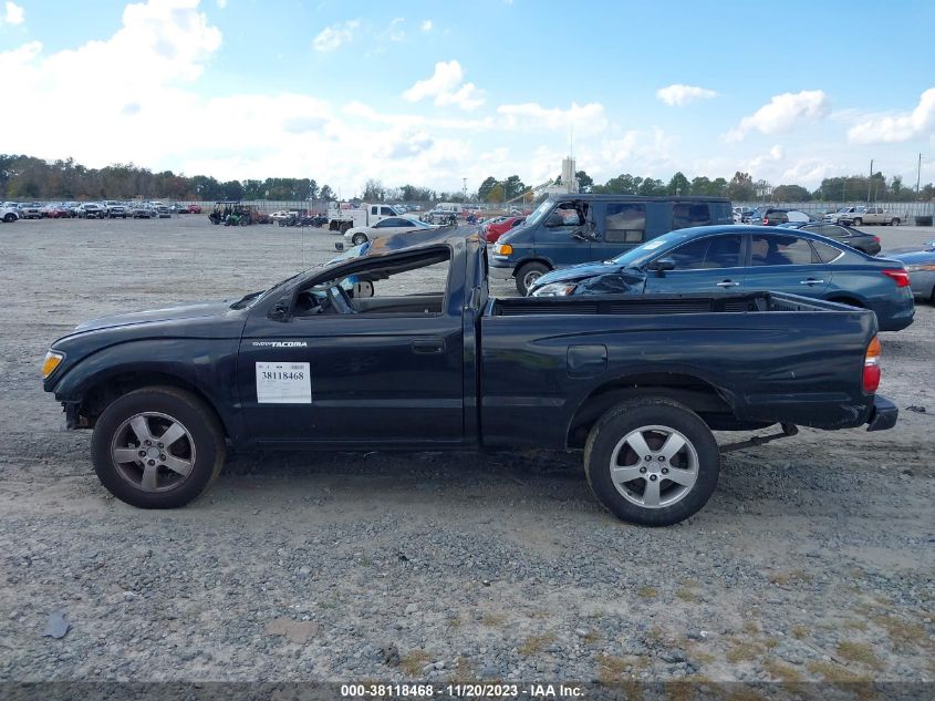 2003 Toyota Tacoma Base (A4) VIN: 5TENL42N83Z298119 Lot: 38118468