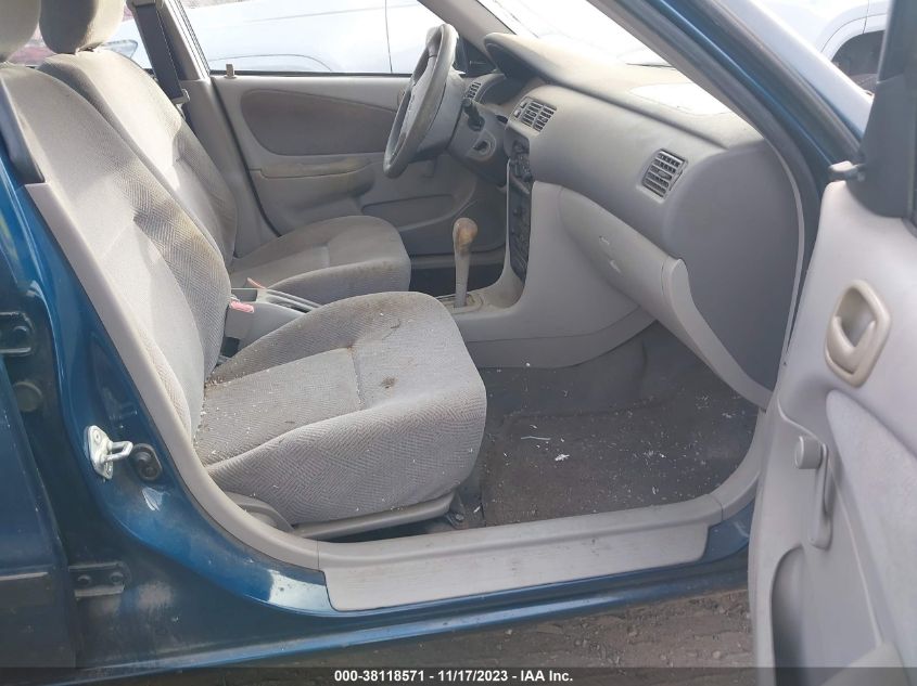 2000 Chevrolet Prizm VIN: 1Y1SK5286YZ424692 Lot: 38118571