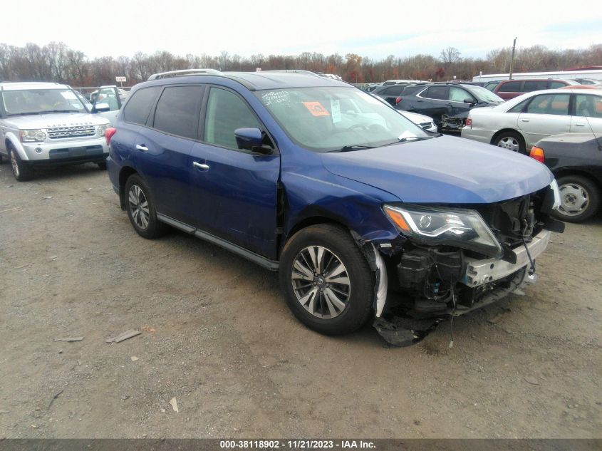 2017 Nissan Pathfinder Sl VIN: 5N1DR2MM8HC619872 Lot: 38118902