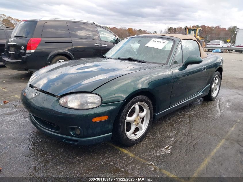 2000 Mazda Mx-5 Miata Ls/Special Edition VIN: JM1NB3538Y0150146 Lot: 38118919