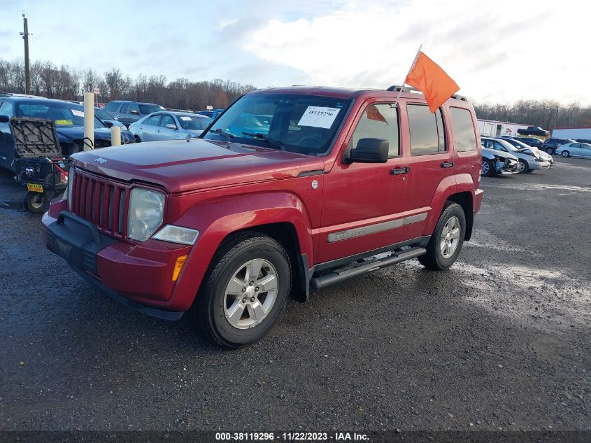 2012 Jeep Liberty Sport VIN: 1C4PJMAK5CW156524 Lot: 38119296