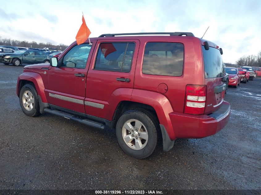 2012 Jeep Liberty Sport VIN: 1C4PJMAK5CW156524 Lot: 38119296