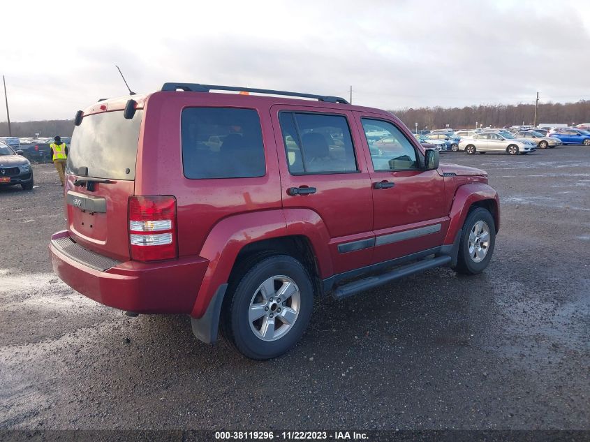 2012 Jeep Liberty Sport VIN: 1C4PJMAK5CW156524 Lot: 38119296