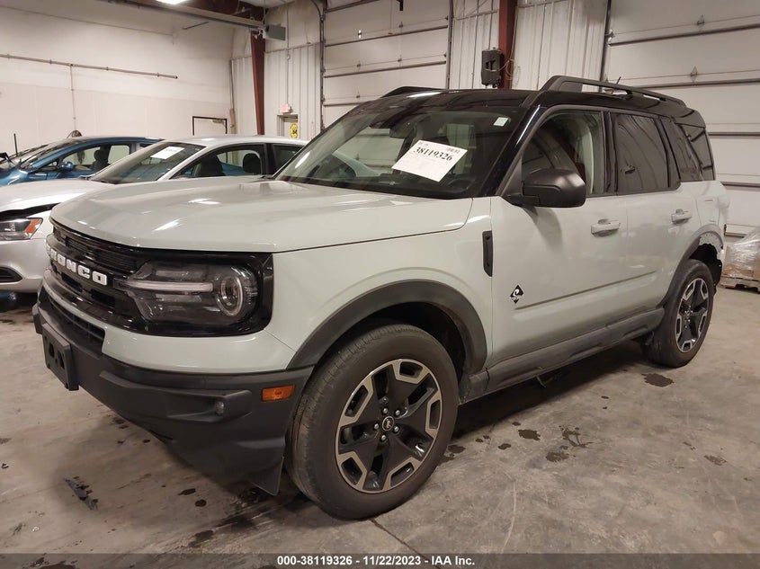 2021 Ford Bronco Sport Outer Banks VIN: 3FMCR9C64MRA79374 Lot: 38119326