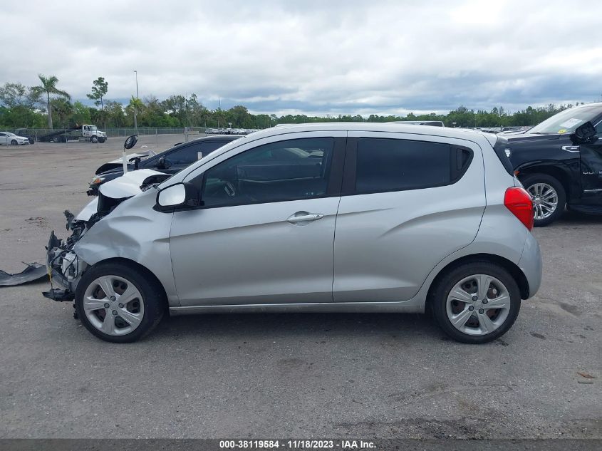 2021 Chevrolet Spark Fwd Ls Automatic VIN: KL8CB6SAXMC707863 Lot: 38119584