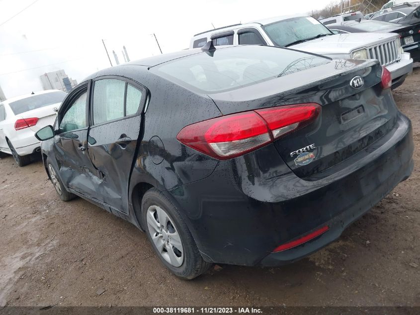 2017 Kia Forte Lx VIN: 3KPFL4A75HE150435 Lot: 38119681