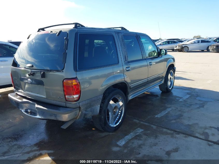 2000 Ford Explorer Xlt VIN: 1FMZU63E7YZC51509 Lot: 38119719
