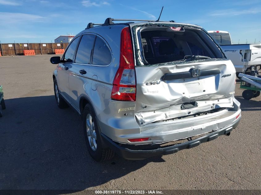 2010 Honda Cr-V Lx VIN: 5J6RE4H38AL007089 Lot: 38119775