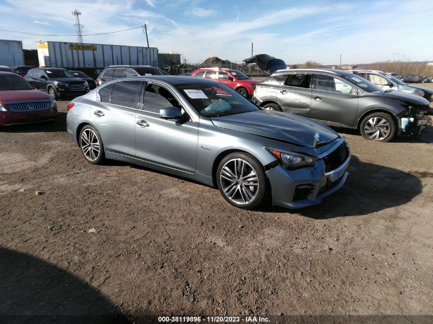 2014 Infiniti Q50 Hybrid Sport VIN: JN1AV7AR0EM702446 Lot: 38119896