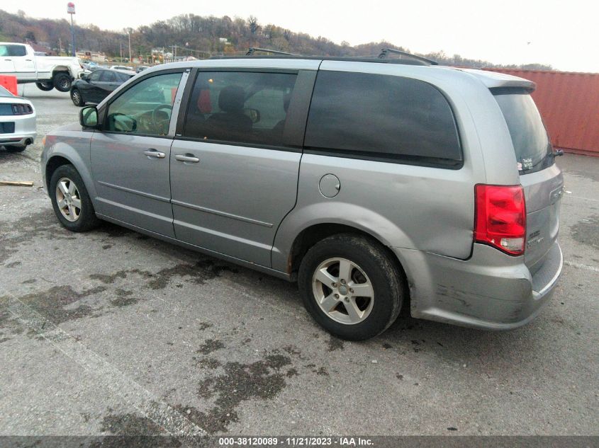 2013 Dodge Grand Caravan Sxt VIN: 2C4RDGCG0DR637527 Lot: 38120089