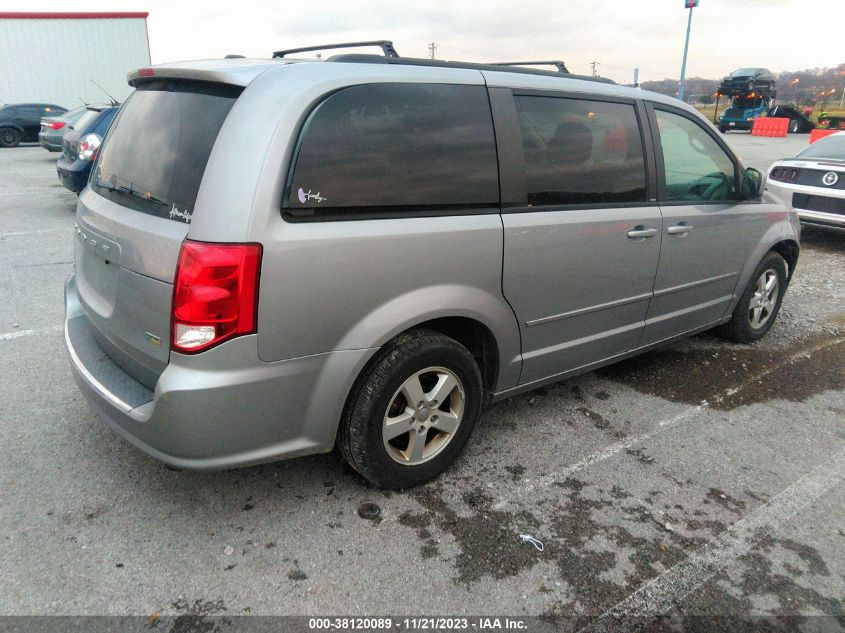 2013 Dodge Grand Caravan Sxt VIN: 2C4RDGCG0DR637527 Lot: 38120089