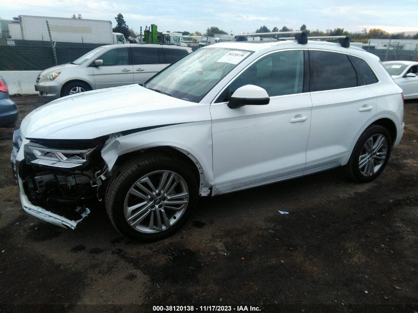 2018 Audi Q5 2.0T Premium VIN: WA1BNAFY1J2163432 Lot: 38120138