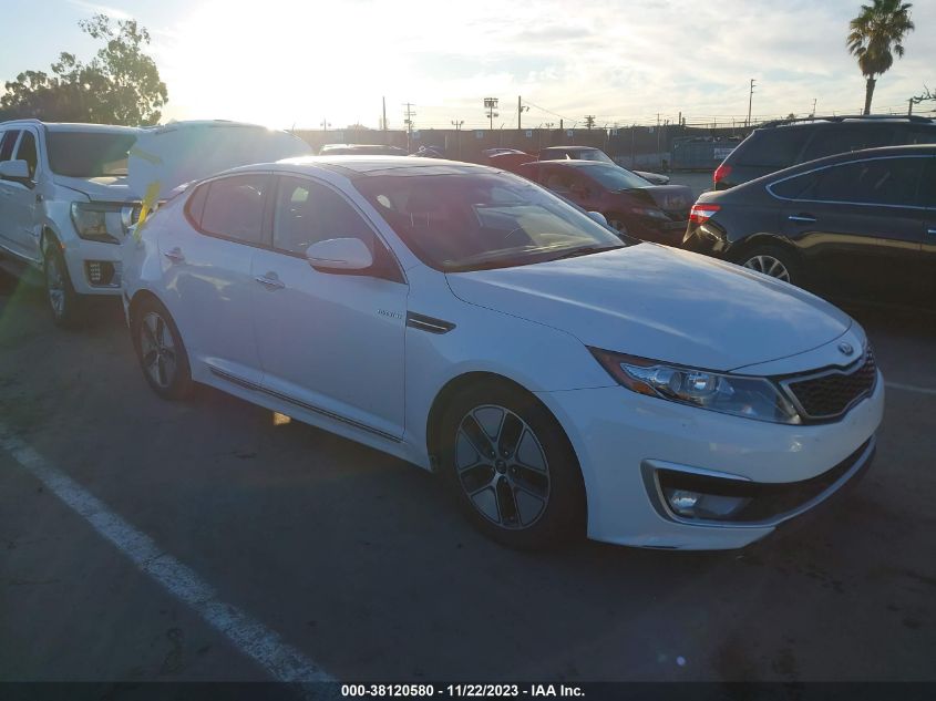 2013 Kia Optima Hybrid Ex VIN: KNAGM4AD7D5042909 Lot: 38120580