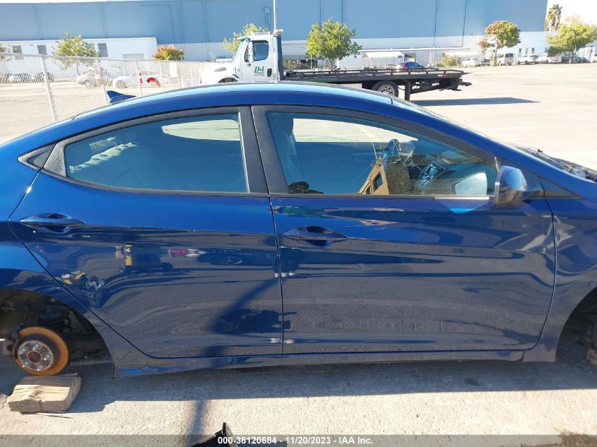 2015 Hyundai Elantra Se VIN: 4S4BREAC3A2325697 Lot: 38120684