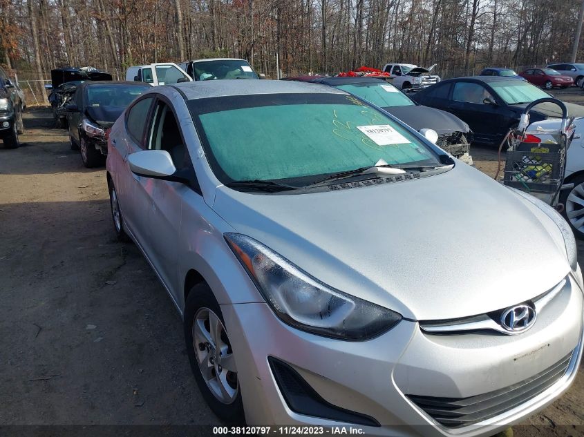 5NPDH4AEXFH565248 2015 Hyundai Elantra Se