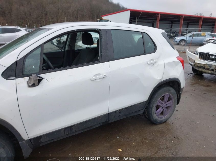 2017 Chevrolet Trax Ls VIN: KL7CJNSB0HB077132 Lot: 38120817