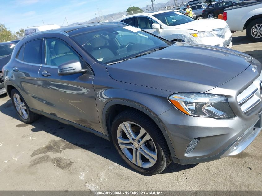 2017 Mercedes-Benz Gla 250 VIN: WDCTG4GB9HJ294683 Lot: 38120884