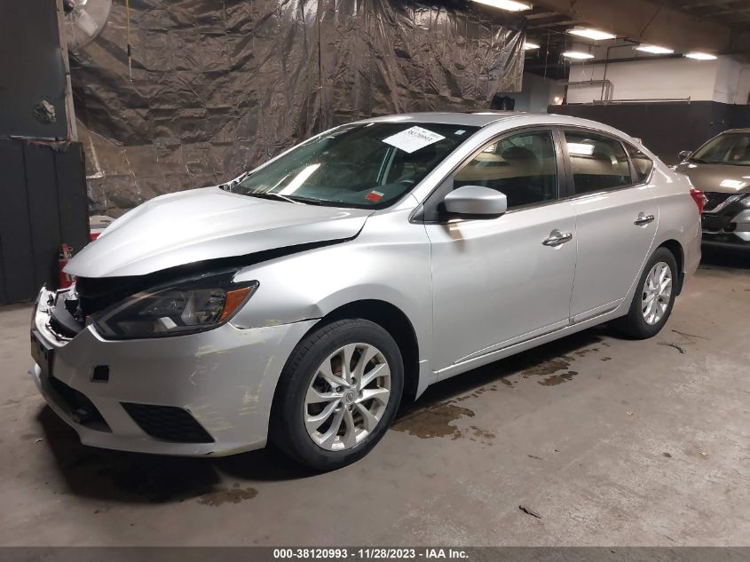 2018 Nissan Sentra Sv VIN: 3N1AB7AP9JY283382 Lot: 38120993